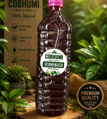 COBHUMI Vermiwash – 100% Natural Organic Liquid Fertilizer | Plant Growth Booster & Soil Health Enhancer